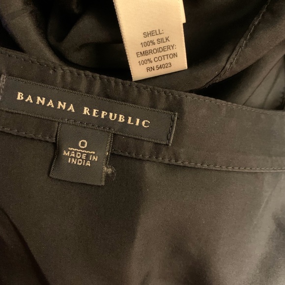 Banana Republic Silk Embroidered Tie Back Dress 👗 - Picture 5 of 6